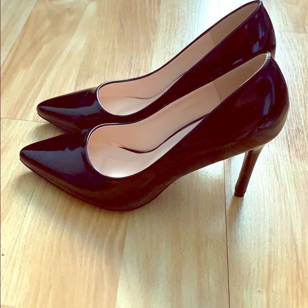Black Top Moda Heels
